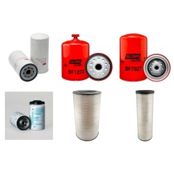 Filter kit for New Holland FX38 Air Oil Fuel Filters with Iveco Cursor Engine Year 2002-
