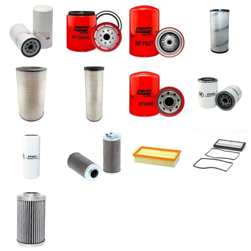 Filter kit for New Holland FX40 with Iveco Cursor Engine Year 2003-
