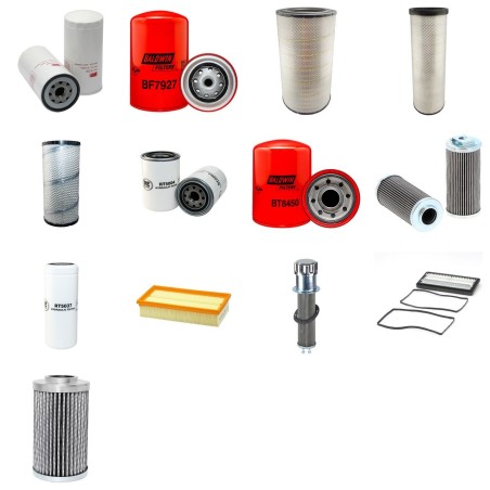 NEW HOLLAND FX 60 Filter Service Kit w/Iveco CURSOR Eng.
