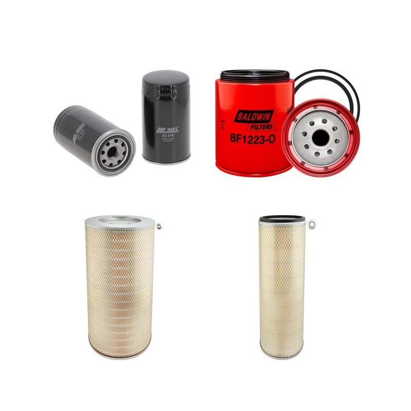 Filter kit for New Holland TR98 with New Holland 6/456T Engine
