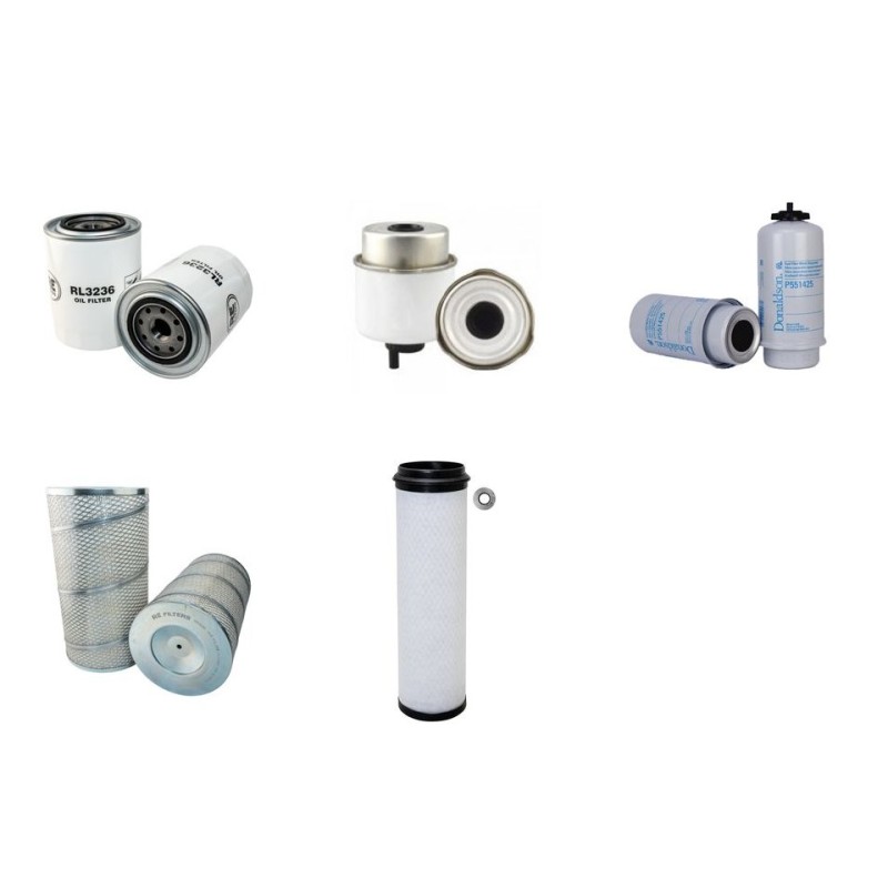 NOKKA PROFI FOREST 50 Filter Service Kit Air Oil Fuel Filters w/SISU DIESEL 4CWA Eng.