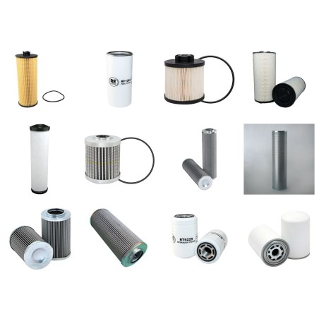 PONSSE ERGO 050001-051136 Filter Service Kit w/MERCEDES Eng.