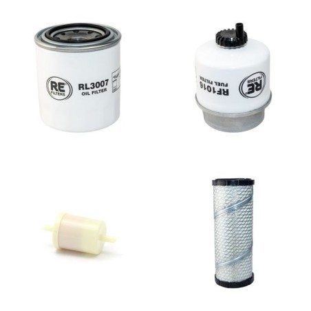 Filter Kit for Ransomes 728D - Air, Oil, Fuel Filters