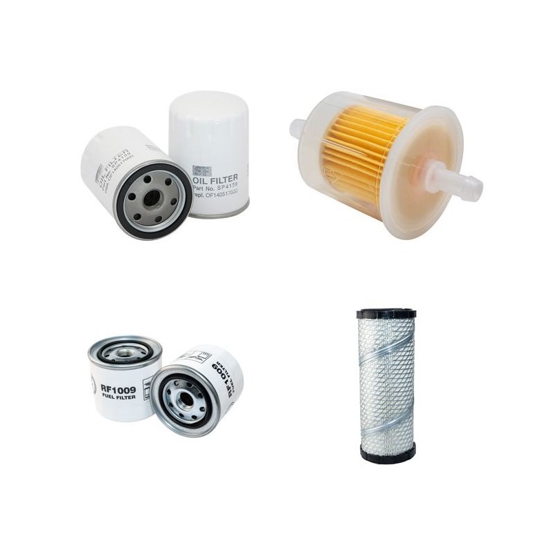 RANSOMES JACOBSEN 951 D PLUS Filter Service Kit Air Oil Fuel Filters w/Perkins KR 70378U Eng.