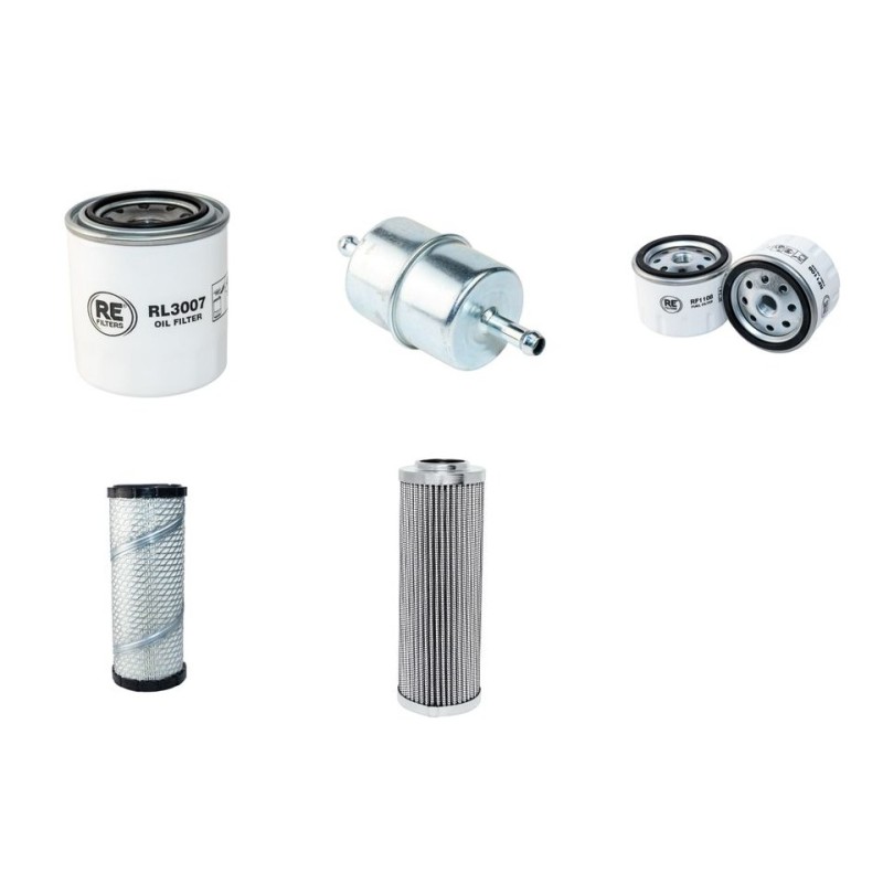 RANSOMES JACOBSEN 2250 (Plus) (Parkway) Filter Service Kit w/Kubota V 1505 Eng.