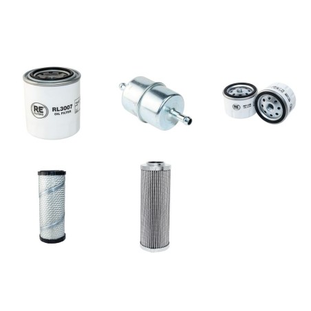 RANSOMES JACOBSEN 2250 (Plus) (Parkway) Filter Service Kit w/Kubota V 1505 Eng.