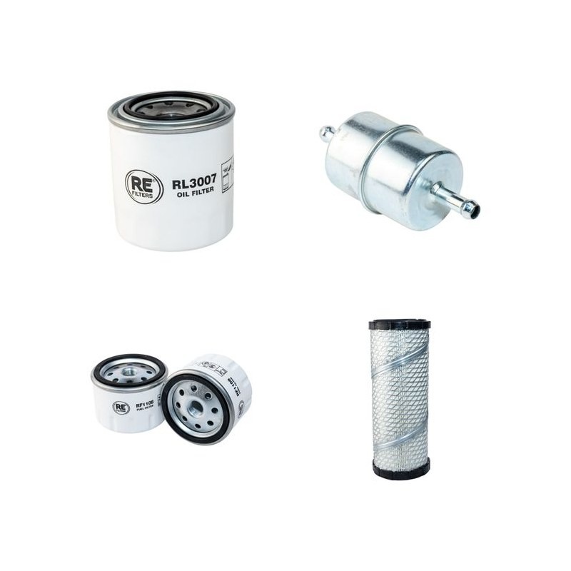 RANSOMES JACOBSEN 2250 (Plus) (Parkway) Filter Service Kit Air Oil Fuel Filters w/Kubota V 1505 Eng.