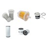 Filter Kit for Ransomes HR6010 Air Oil Fuel Filters with Perkins 404-22T Engine 