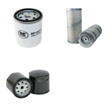 RAPID ALLTRAC 1400 Filter Service Kit w/SLANZI DVA 1550 Eng.