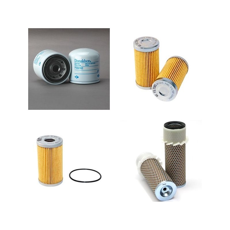 RAPID MT 300 Filter Service Kit Air Oil Fuel Filters w/ISEKI E3AD1 Eng.