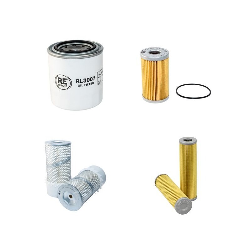 RASANT KOMBI-TRACK 1503 Filter Service Kit w/Kubota V1505 Eng.