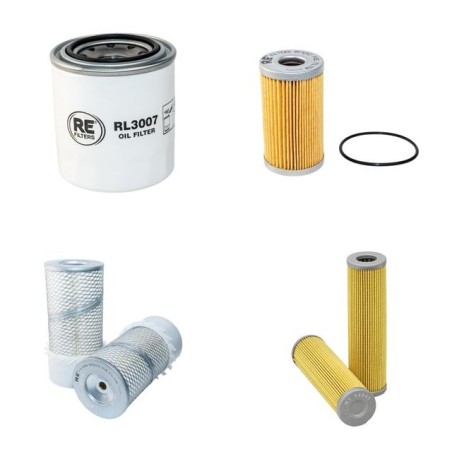 RASANT KOMBI-TRACK 1503 Filter Service Kit w/Kubota V1505 Eng.