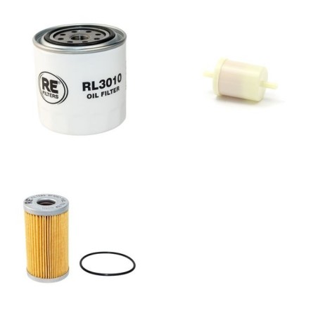 RASANT KOMBI-TRACK 2805 SD4H Filter Service Kit Air Oil Fuel Filters w/Kubota F2503 Eng.