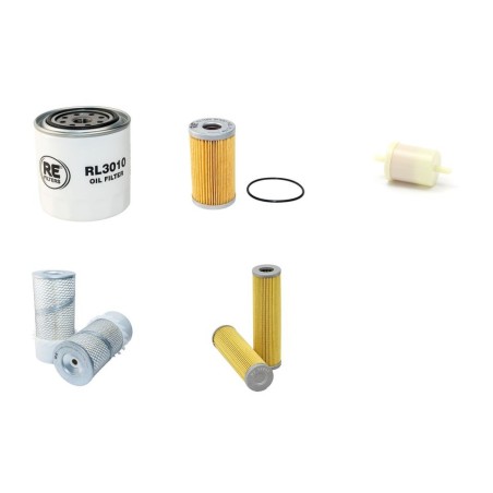 RASANT KOMBI TRAC 9045H Filter Service Kit w/Kubota V 2203 Eng.