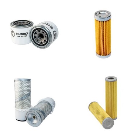 RASANT RASEN-BUGGY Filter Service Kit w/Kubota V 1200 Eng.