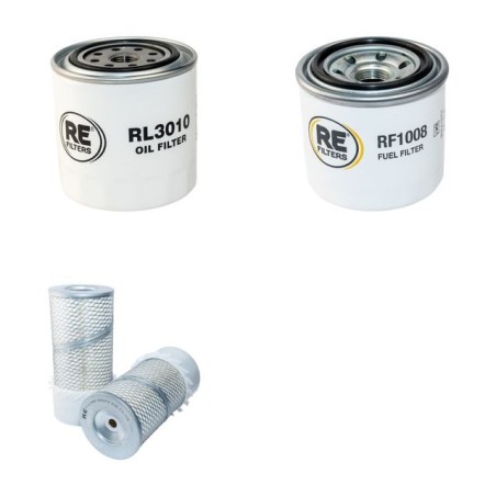 REFORM 2004/K Filter Service Kit Air Oil Fuel Filters w/Kubota Eng.