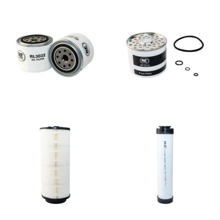 REFORM MOUNTY 80 Filter Service Kit Air Oil Fuel Filters w/Perkins 704.30T Eng.