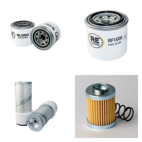 REFORM METRAC 2003 Filter Service Kit w/Kubota V 1200 Eng.