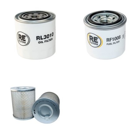 REFORM MULI 401 Filter Service Kit Air Oil Fuel Filters w/Kubota V1902B Eng.