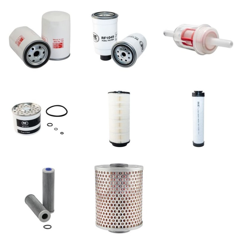 REFORM MULI 575 VM Filter Service Kit w/Perkins 704.TE2 Eng.