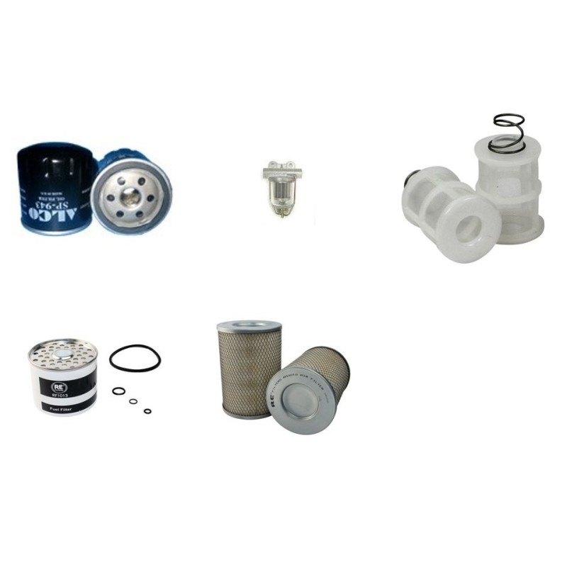 REFORM MULI 770/SL Filter Service Kit w/PEUGEOT XD3TP Eng.