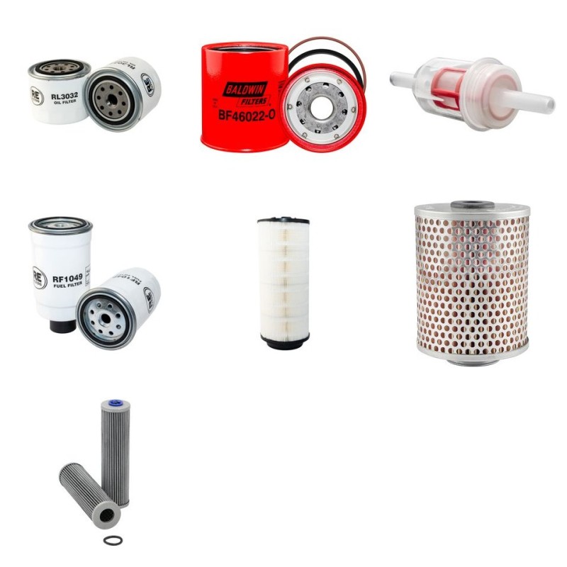 REFORM MULI 880 Filter Service Kit w/VM HR 494HT2 TURBO Eng.