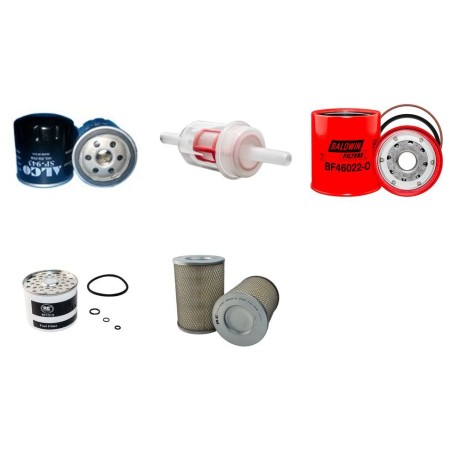 REFORM MULI 970 (TURBO) Filter Service Kit w/PEUGEOT XD3TP Eng.