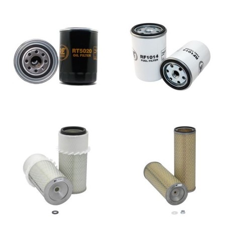 RENAULT 55-12 LB/V/F Filter Service Kit Air Oil Fuel Filters