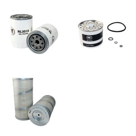 RENAULT 851 (-4) (TURBO) Filter Service Kit Air Oil Fuel Filters w/MWM Eng.