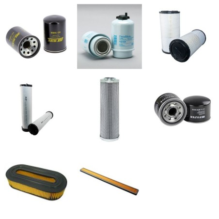 RENAULT ARES 640 (RX/RZ) Filter Service Kit w/JOHN DEERE 6068TRT Eng.   YR  3.01-