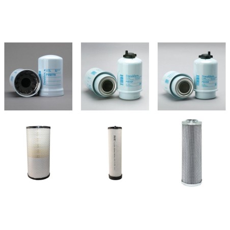 RENAULT ARES 656 RZ Filter Service Kit w/John Deere Eng. 2004-