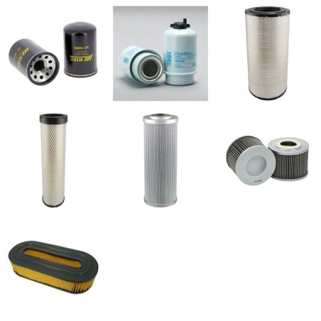 RENAULT ARES 815 RZ Filter Service Kit w/JOHN DEERE Eng.   YR  1.00-