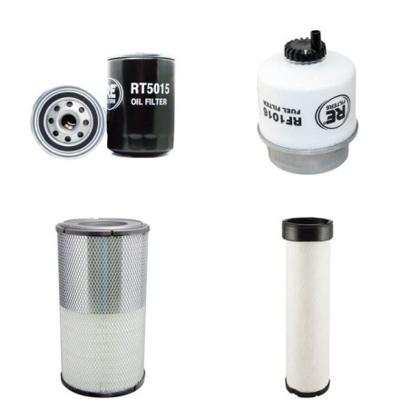 RENAULT CERGOS 540 Filter Service Kit Air Oil Fuel Filters w/DPS Eng.