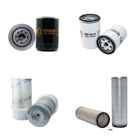 RENAULT R 70.14 (F) Filter Service Kit w/Deutz F4L912 Eng.