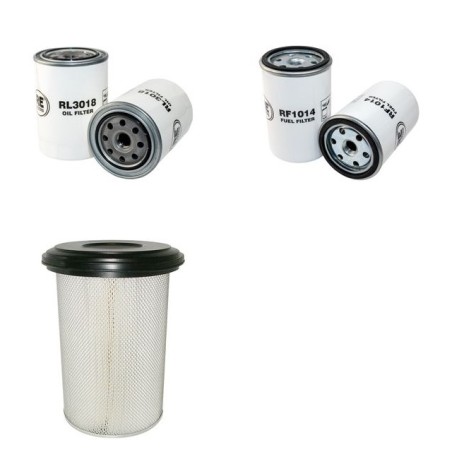 RENAULT R 1151-4 Filter Service Kit Air Oil Fuel Filters w/MWM D226-4 Eng.