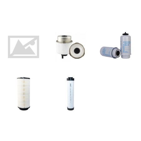 RIGITRAC SKH 95 Filter Service Kit Air Oil Fuel Filters w/SISU 33CTA CR Eng.   YR  2012-