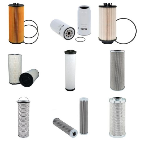 ROPA EURO-TIGER V8 Filter Service Kit w/MERCEDES OM 502LA Eng.