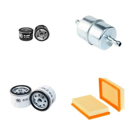 SABO 400-3D Filter Service Kit Air Oil Fuel Filters w/Lombardini FOCS Eng.