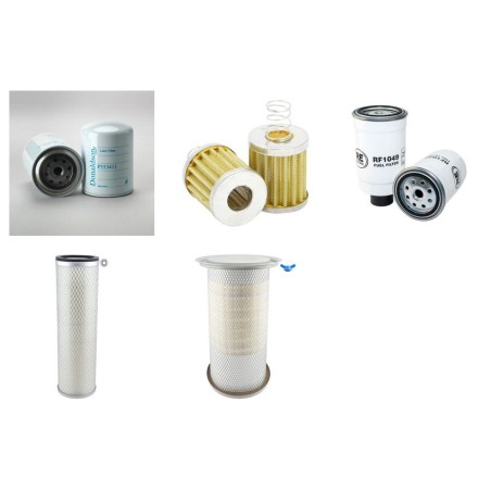 SAME RUBIN 135 Filter Service Kit w/SLH 1000.6WT Eng.   YR  1998- 135 CH