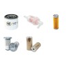 Schaeffer 217 Filter Service Kit w/ Kubota D722 Engine ( Air Filter with Fins)