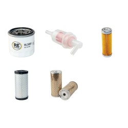 Schaeffer 217 Filter Service Kit w/ Kubota D722 Engine ( Air Filter W/O Fins)