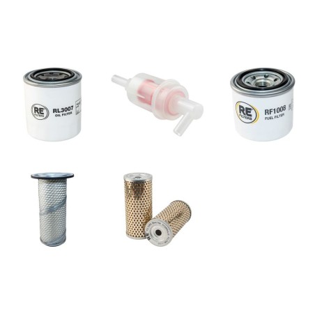 SCHAEFFER 221(S) Filter Service Kit w/Kubota D 1005/ D 1105 Eng.