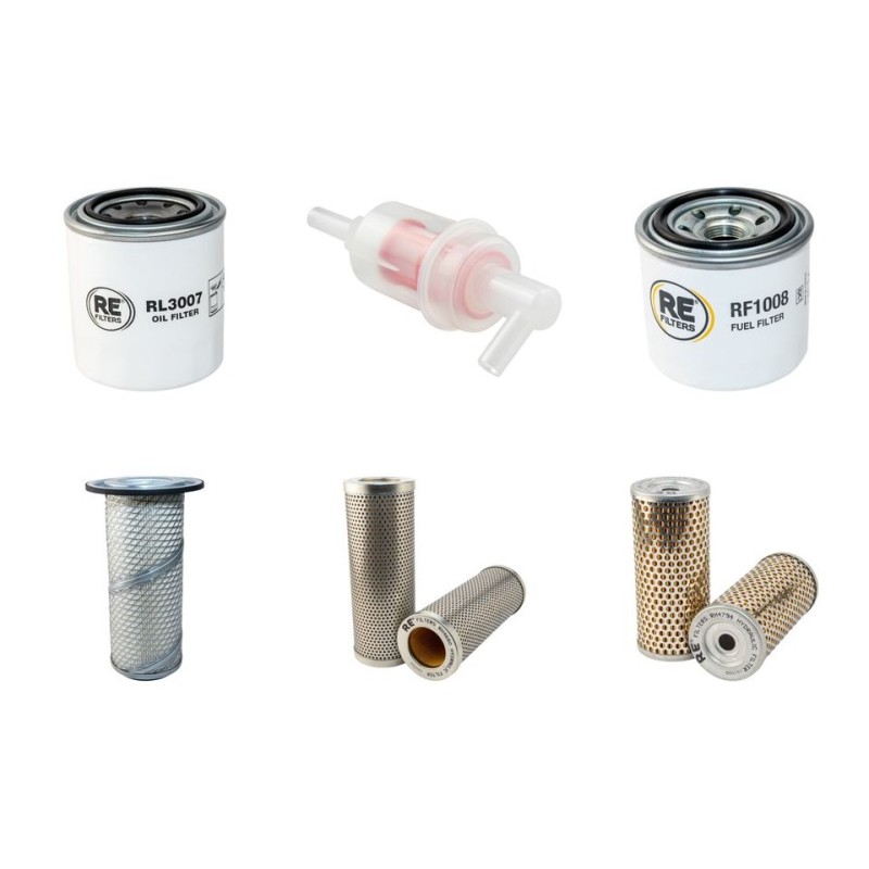 SCHAEFFER 222(S) Filter Service Kit w/Kubota D 1005/ D 1105 Eng.