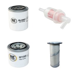 SCHAEFFER 326 Filter Service Kit w/Kubota D 1105 Eng. Air,