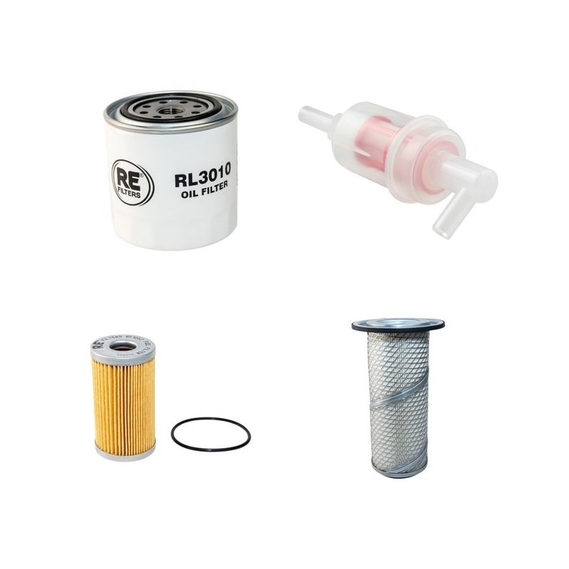 Schaeffer 336 (S) Filter Service Kit W/Kubota D1703 Engine - Air, Oil, Fuel