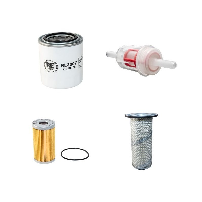 Schaeffer 336 (S) Filter Service Kit W/Kubota V1505T Engine - Air, Oil, Fuel