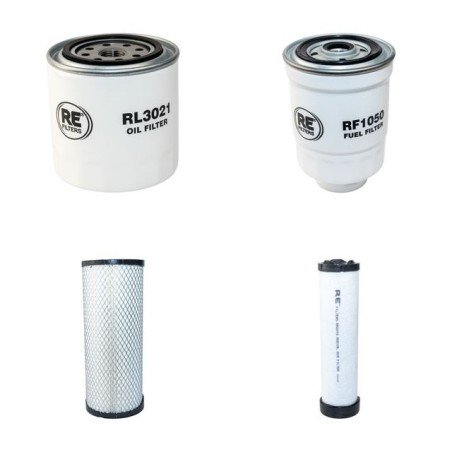SCHAEFFER 460 T Filter Service Kit Air Oil Fuel Filters w/Kubota V 2003 Eng.