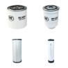 SCHAEFFER 460 T Filter Service Kit Air Oil Fuel Filters w/Kubota V 2003 Eng.