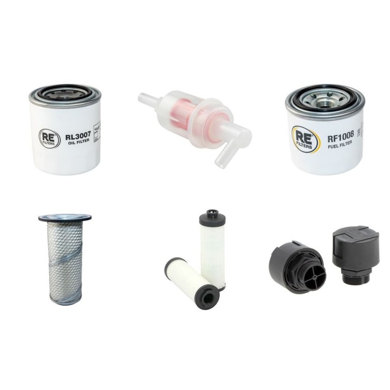 SCHAEFFER 2024 (S) Filter Service Kit w/Kubota D1005/ D 1105 Eng.