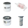 SCHAEFFER 2024 (S) Filter Service Kit Air Oil Fuel Filters w/Kubota D1005/ D 1105 Eng.